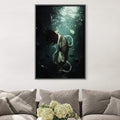 Come With Me Canvas Art Clock Canvas