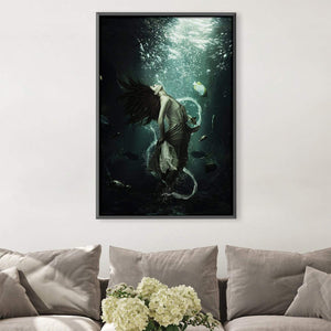Come With Me Canvas Art Clock Canvas