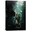 Come With Me Canvas Art 30 x 45cm / Unframed Canvas Print Clock Canvas