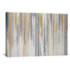 Complimentary Abstract Canvas Art Clock Canvas