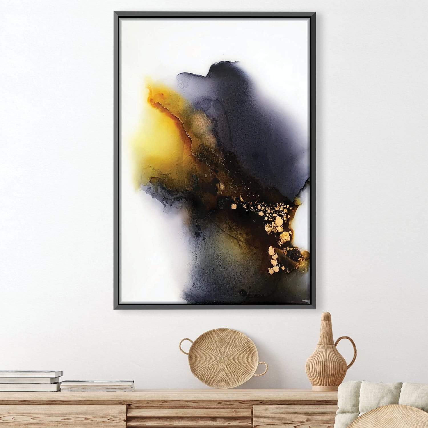 Connection Canvas Art Clock Canvas