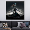 Conquered Mountain Canvas Art Clock Canvas
