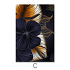 Contrast in Plants Canvas Art Clock Canvas