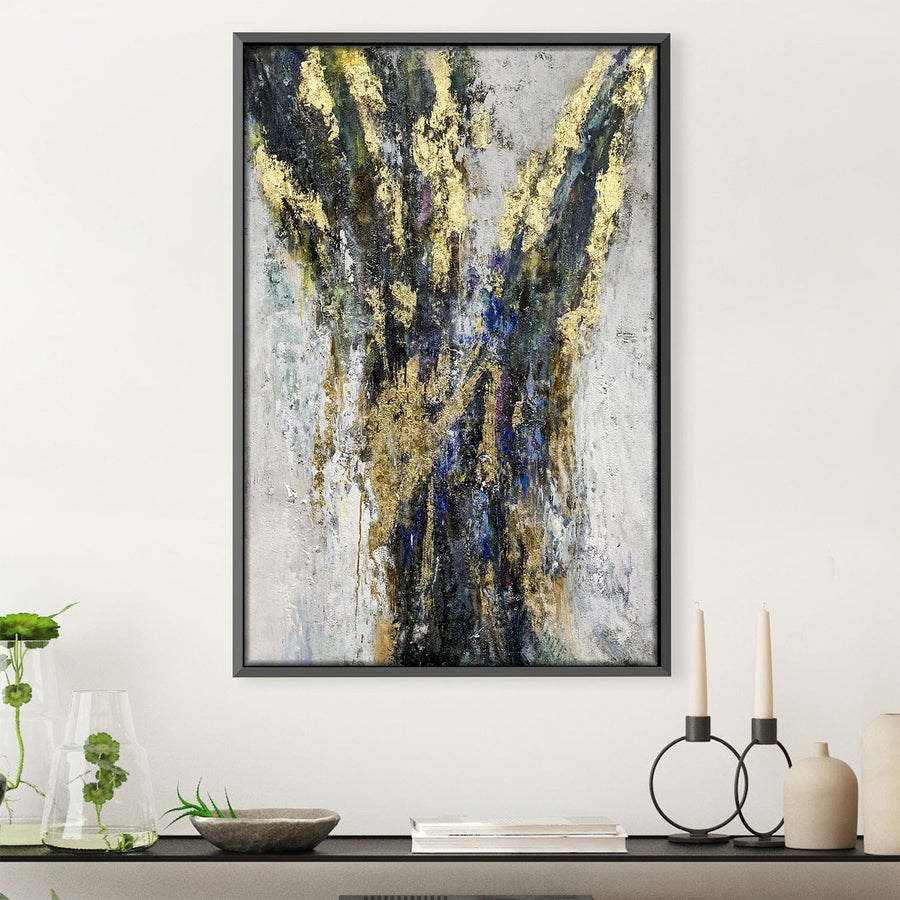 Conversion Oil Painting Oil 30 x 45cm / Oil Painting Clock Canvas