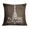 Cookin Vibes A Cushion Cushion 45 x 45cm Clock Canvas