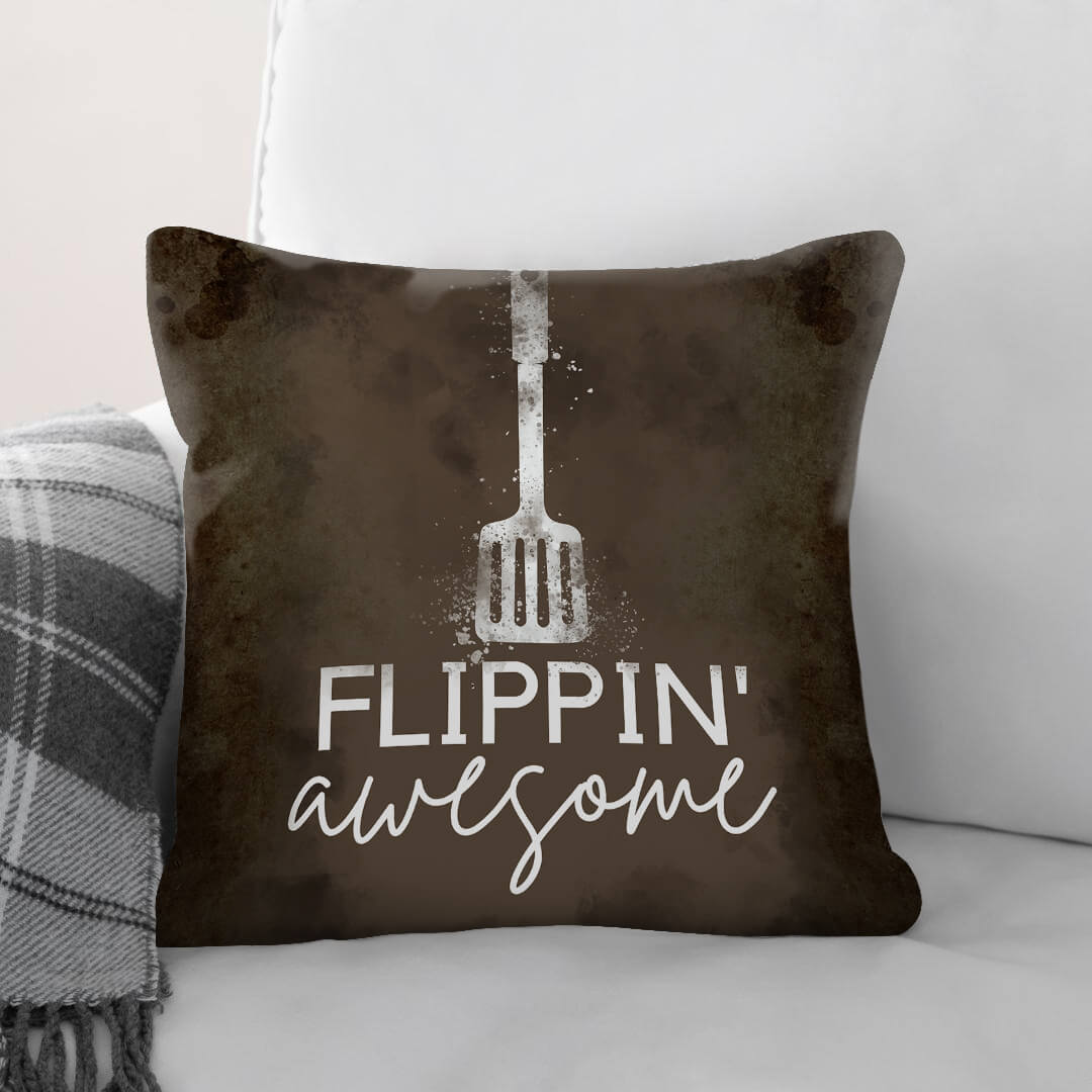 Cookin Vibes B Cushion Cushion 45 x 45cm Clock Canvas