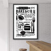 Cooking Steps Canvas Art Clock Canvas