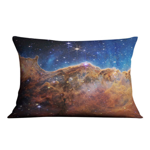 Cosmic Cliffs Cushion Cushion 48 x 33cm Clock Canvas