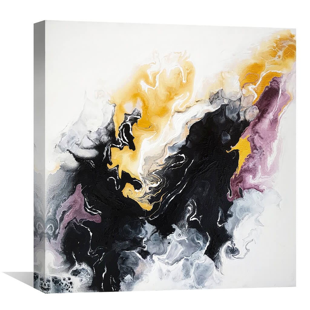 Creativity Canvas Art 30 x 30cm / Unframed Canvas Print Clock Canvas