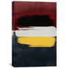 Crimson Expression Canvas Art 40 x 60cm / Unframed Canvas Print Clock Canvas