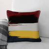Crimson Expression Cushion Cushion Cushion Square Clock Canvas
