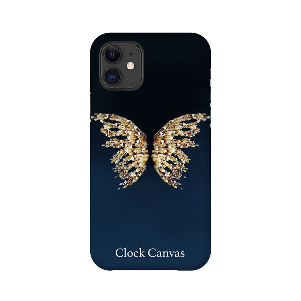 Crystal Butterfly Collectors Phone Case Phone Case Apple iPhone 11 / N/A / N/A Clock Canvas