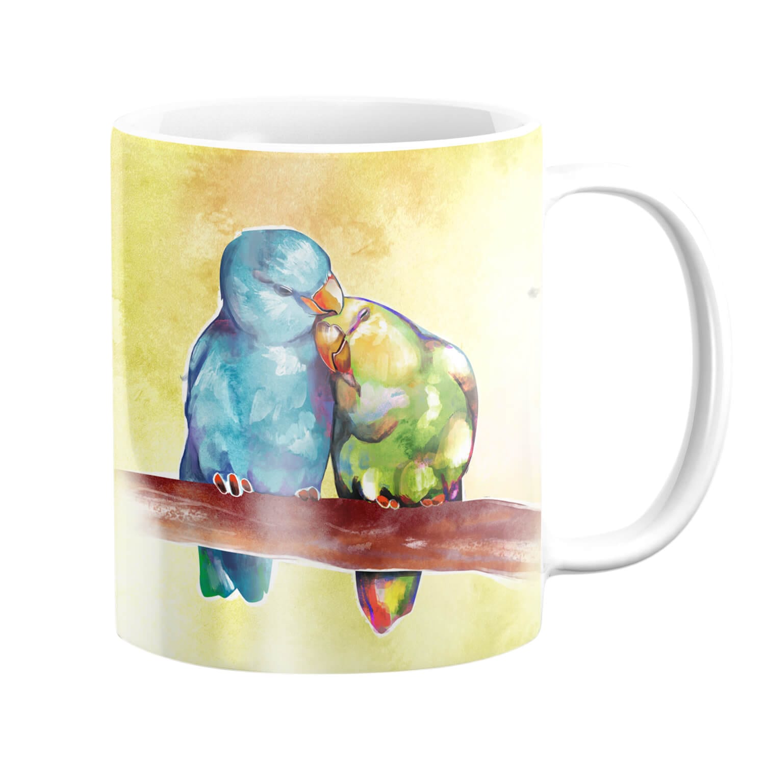 Cute Love Birds Mug product thumbnail