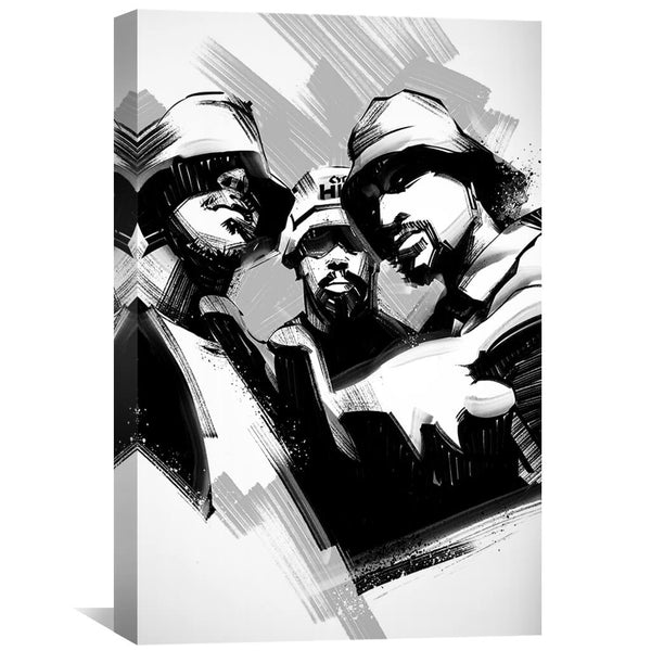 Cypress Hill Canvas Art 30 x 45cm / Unframed Canvas Print Clock Canvas