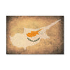Cyprus Canvas Art Clock Canvas