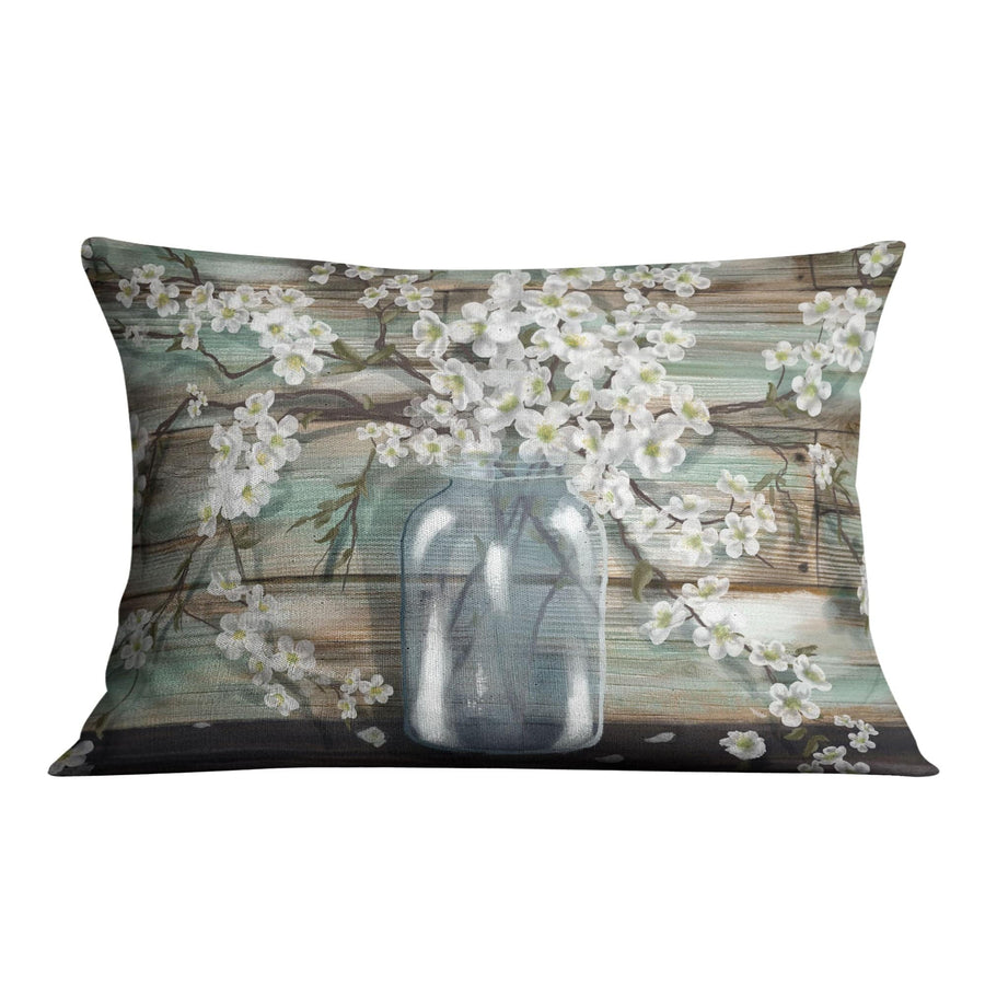 Daisy Vase Cushion Cushion Cushion Landscape Clock Canvas
