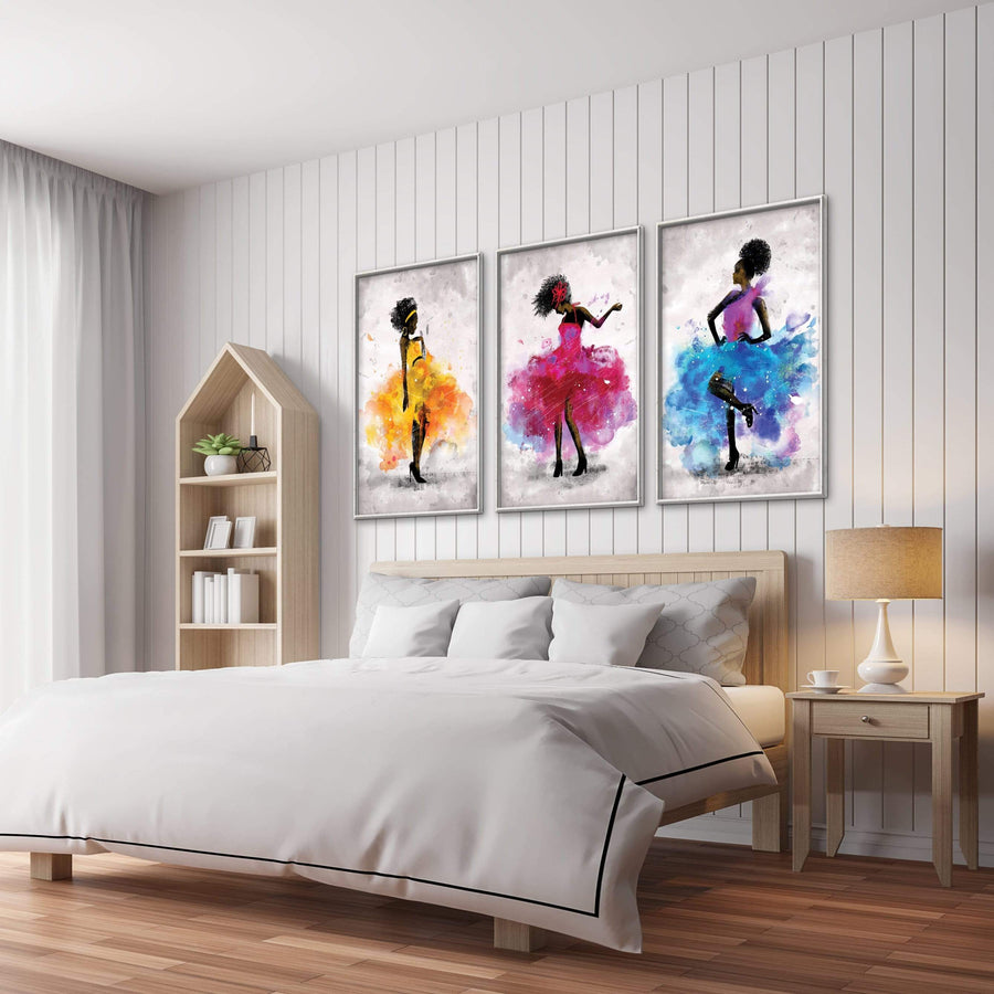 Dancing Queen Canvas Art Clock Canvas