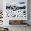 Dandelion Field Canvas Art Clock Canvas