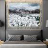 Dandelion Field Canvas Art Clock Canvas