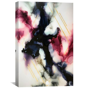 Dark Matter Awoken Canvas Art 30 x 45cm / Unframed Canvas Print Clock Canvas