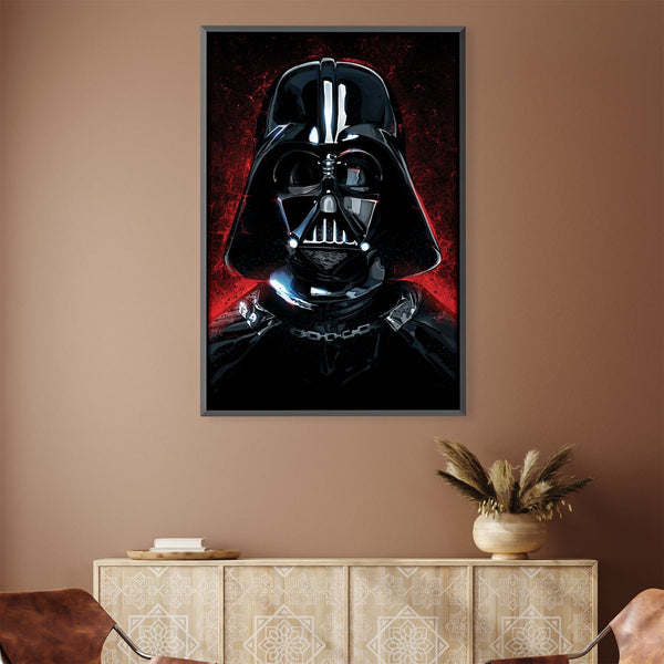 Darth Vader Canvas Art 30 x 45cm / Unframed Canvas Print Clock Canvas