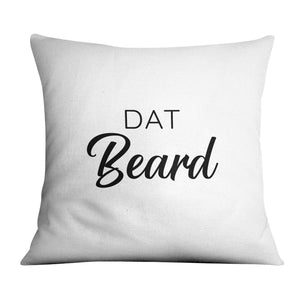 Dat Ass Dat Beard Cushion Cushion B / 45 x 45cm Clock Canvas