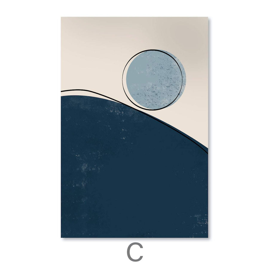 Dawn And Dusk Canvas Art Clock Canvas