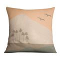 Day Night Light B Cushion Cushion 45 x 45cm Clock Canvas