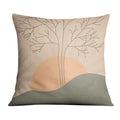 Day Night Light C Cushion Cushion 45 x 45cm Clock Canvas