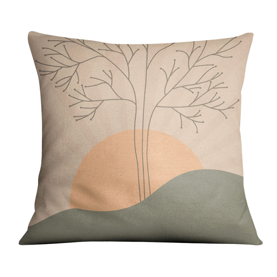 Day Night Light C Cushion Cushion 45 x 45cm Clock Canvas