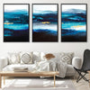Deep Ocean Canvas Art Clock Canvas