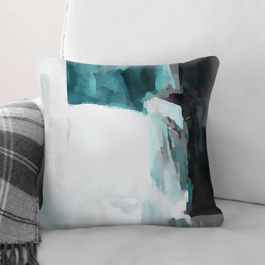 Deep Pacific B Cushion Cushion Cushion Square Clock Canvas