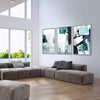 Deep Pacific Canvas Art Clock Canvas