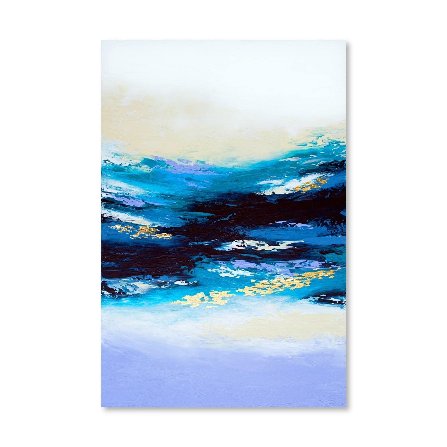 Deep Serenity Canvas Art Clock Canvas