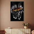 Delicate Butterfly Remastered Canvas Art 30 x 45cm / Unframed Canvas Print Clock Canvas