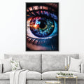 Depth of Vision Canvas Art Clock Canvas