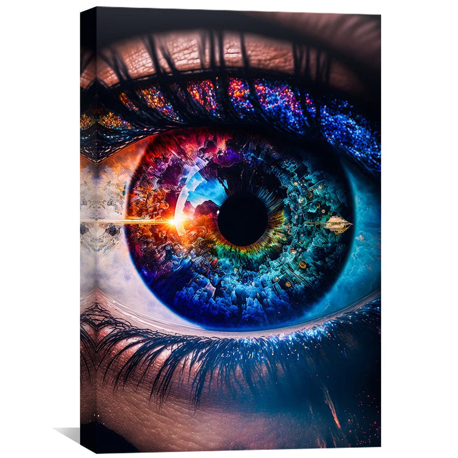 Depth of Vision Canvas Art Clock Canvas