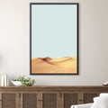 Desert 1 Canvas Art 30 x 45cm / Unframed Canvas Print Clock Canvas