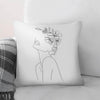 Desired Beauty C Cushion Cushion 45 x 45cm Clock Canvas