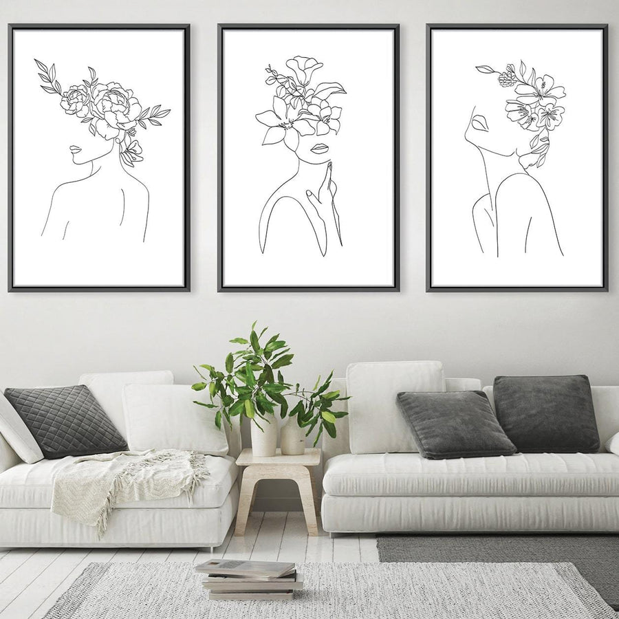 Desired Beauty Canvas Art Clock Canvas