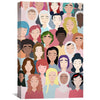 Diversity Canvas Art 30 x 45cm / Unframed Canvas Print Clock Canvas