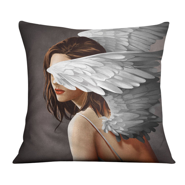 Divine Angels C Cushion Cushion Cushion Square Clock Canvas