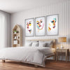 Divine Mask Canvas Art Clock Canvas