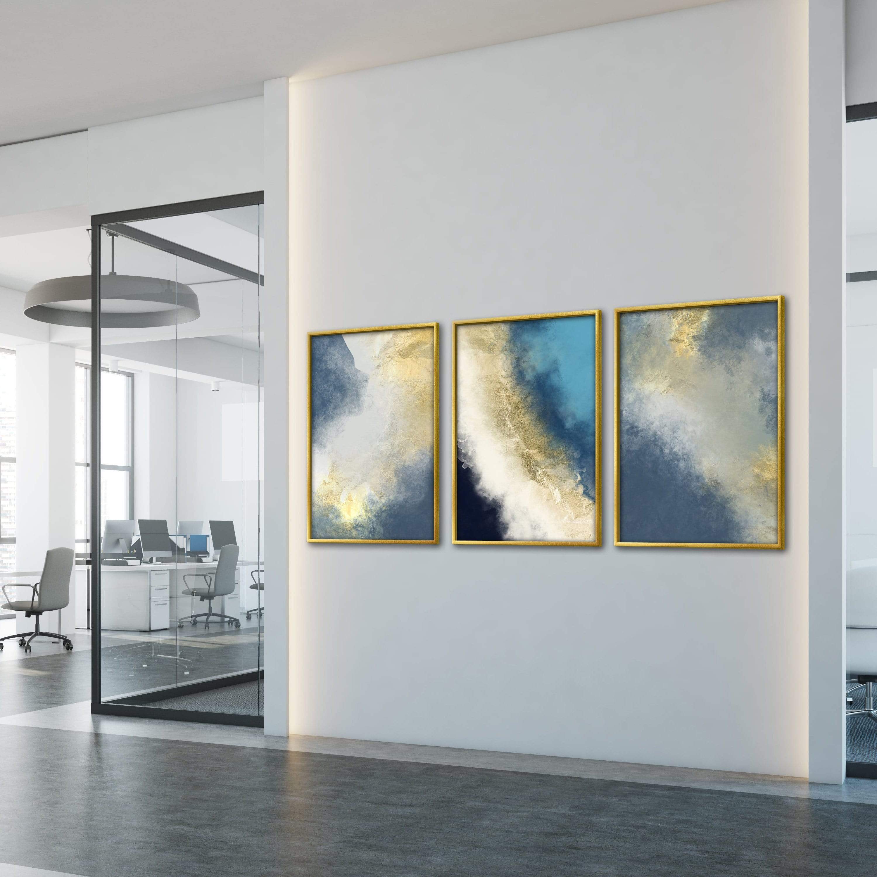 Divine Sky Canvas Art Clock Canvas