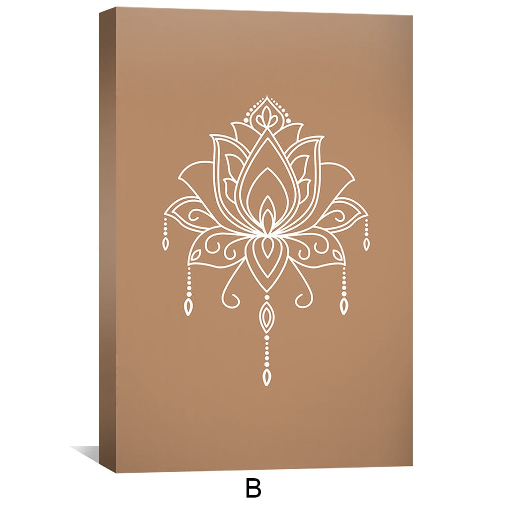 Divine Trio Canvas Art Clock Canvas