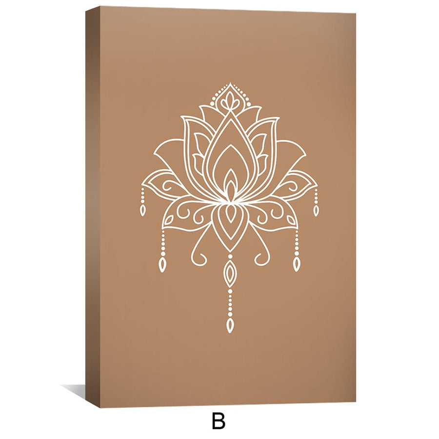 Divine Trio Canvas Art Clock Canvas