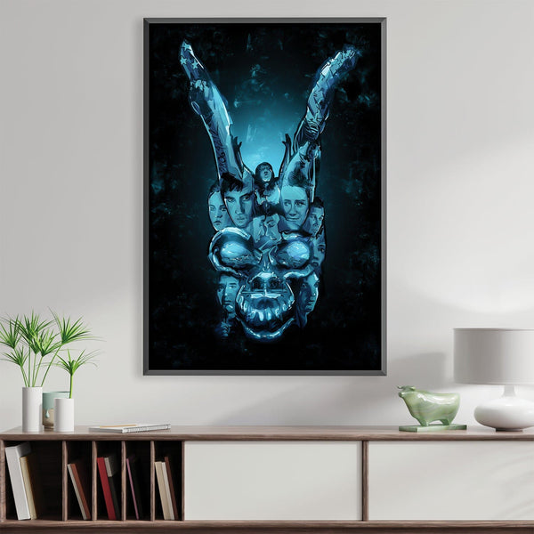 Donnie Darko Canvas Art 30 x 45cm / Unframed Canvas Print Clock Canvas