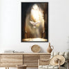 Dove Light Canvas Art Clock Canvas