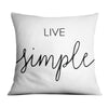 Dream Big B Cushion Cushion 45 x 45cm Clock Canvas