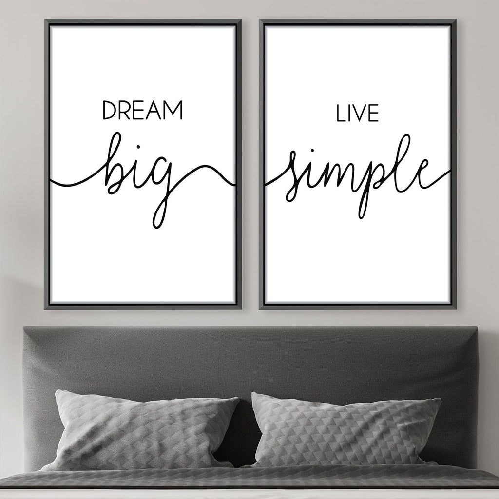 simple wall paintings black and white